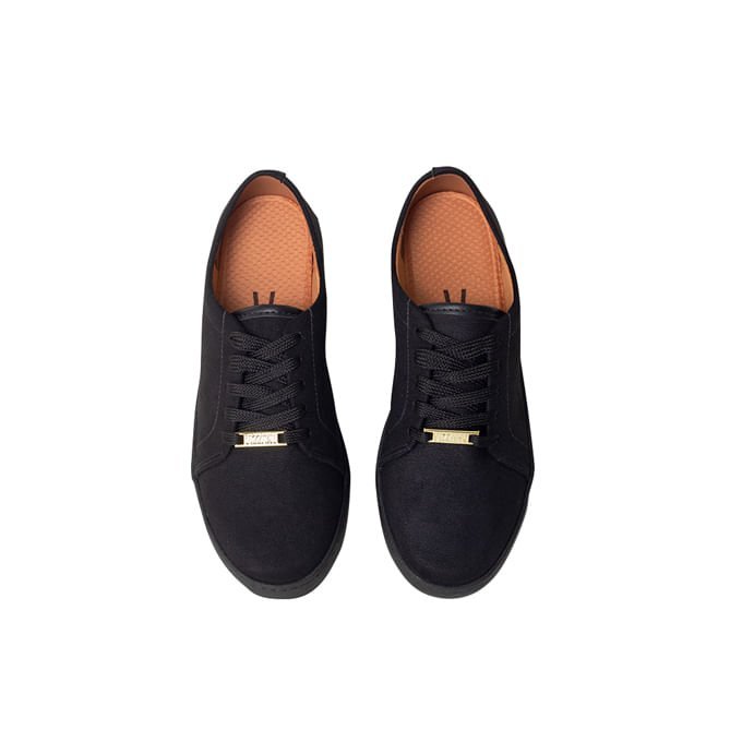 Tênis Moda Casual Feminino Vizzano Preto Preto 2