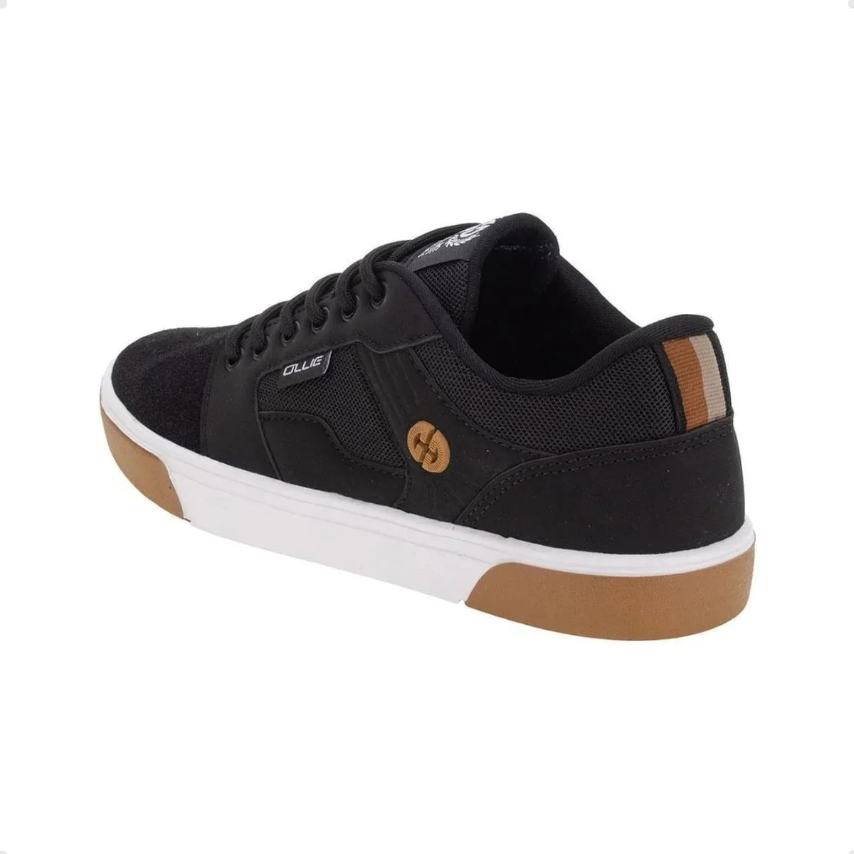 Tênis Casual Masculino Ollie Plazza Preto 3