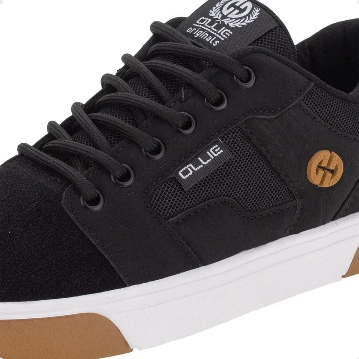 Tênis Casual Masculino Ollie Plazza Preto 4