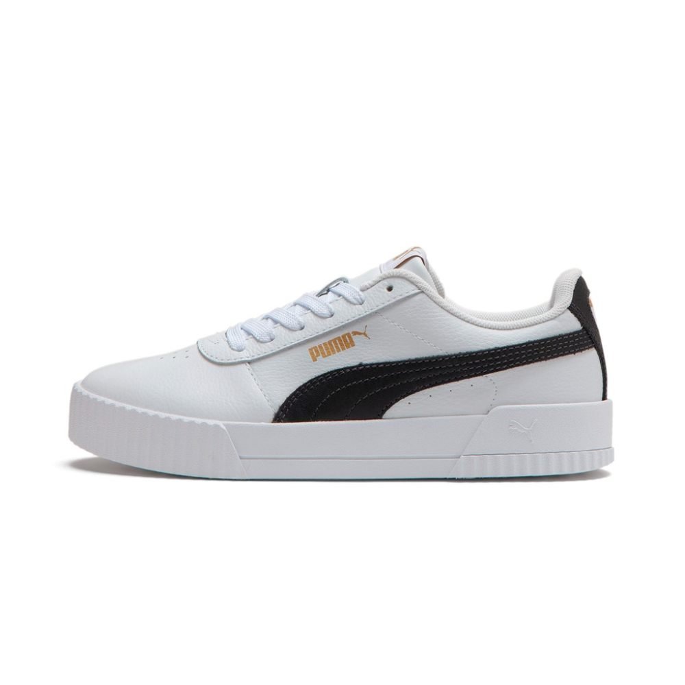 Tênis Casual Feminino Puma Carina L Branco Branco 3