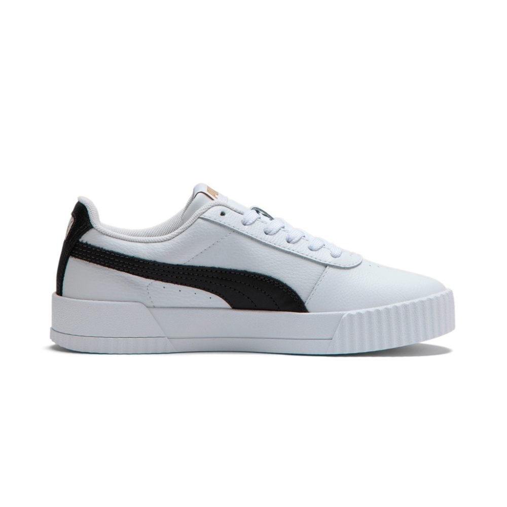 Tênis Casual Feminino Puma Carina L Branco Branco 6