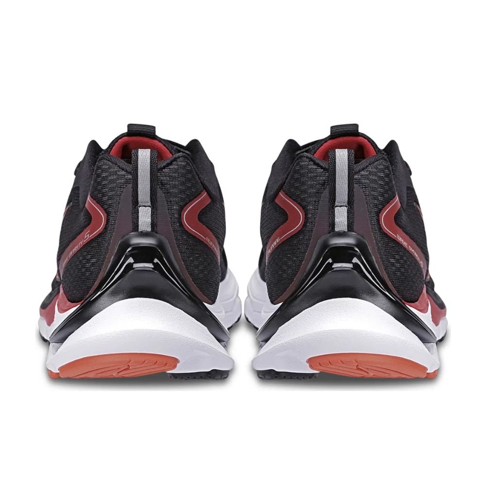 Tênis Masculino Running Mizuno Wave Disnasty 5 Preto E Vermelho Preto 3