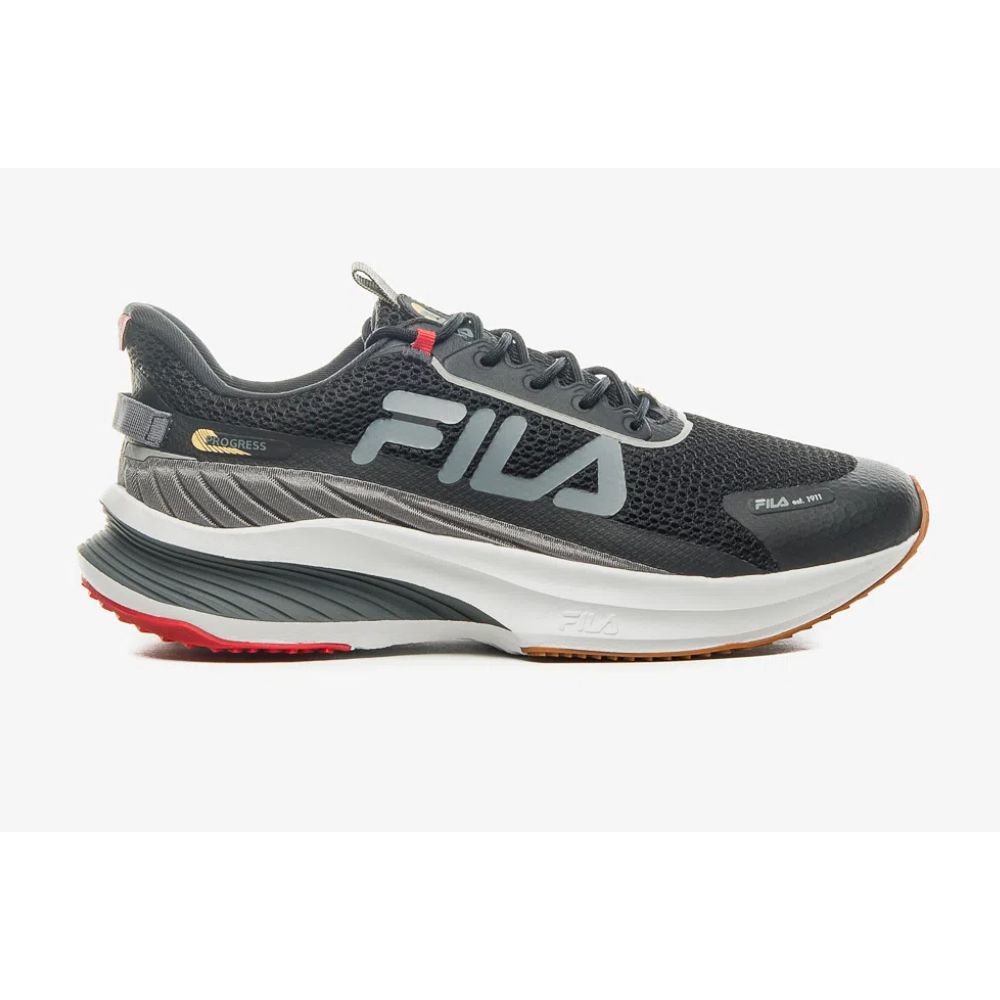 Tênis Fila Progress F01r00080 Masculino Cinza 1