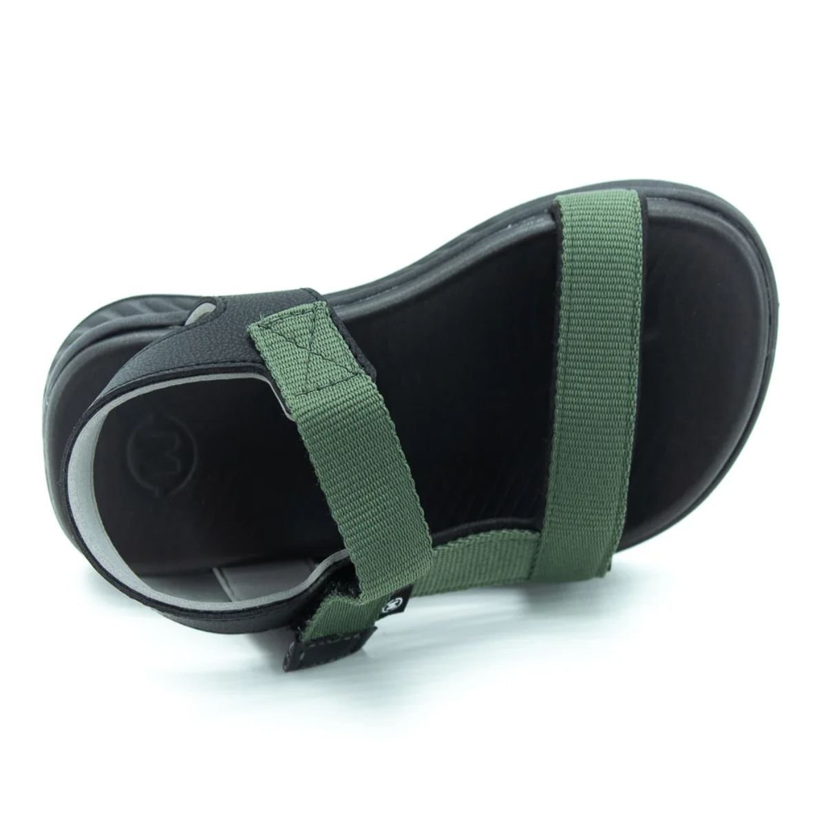 Sandália Infantil Papete Molekinho Preto E Verde Verde 4