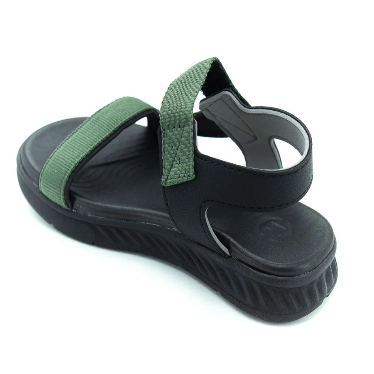 Sandália Infantil Papete Molekinho Preto E Verde Verde 5