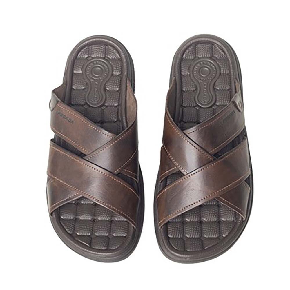 Chinelo Masculino Gaspea/Slide Pegada 131285 Marrom 2