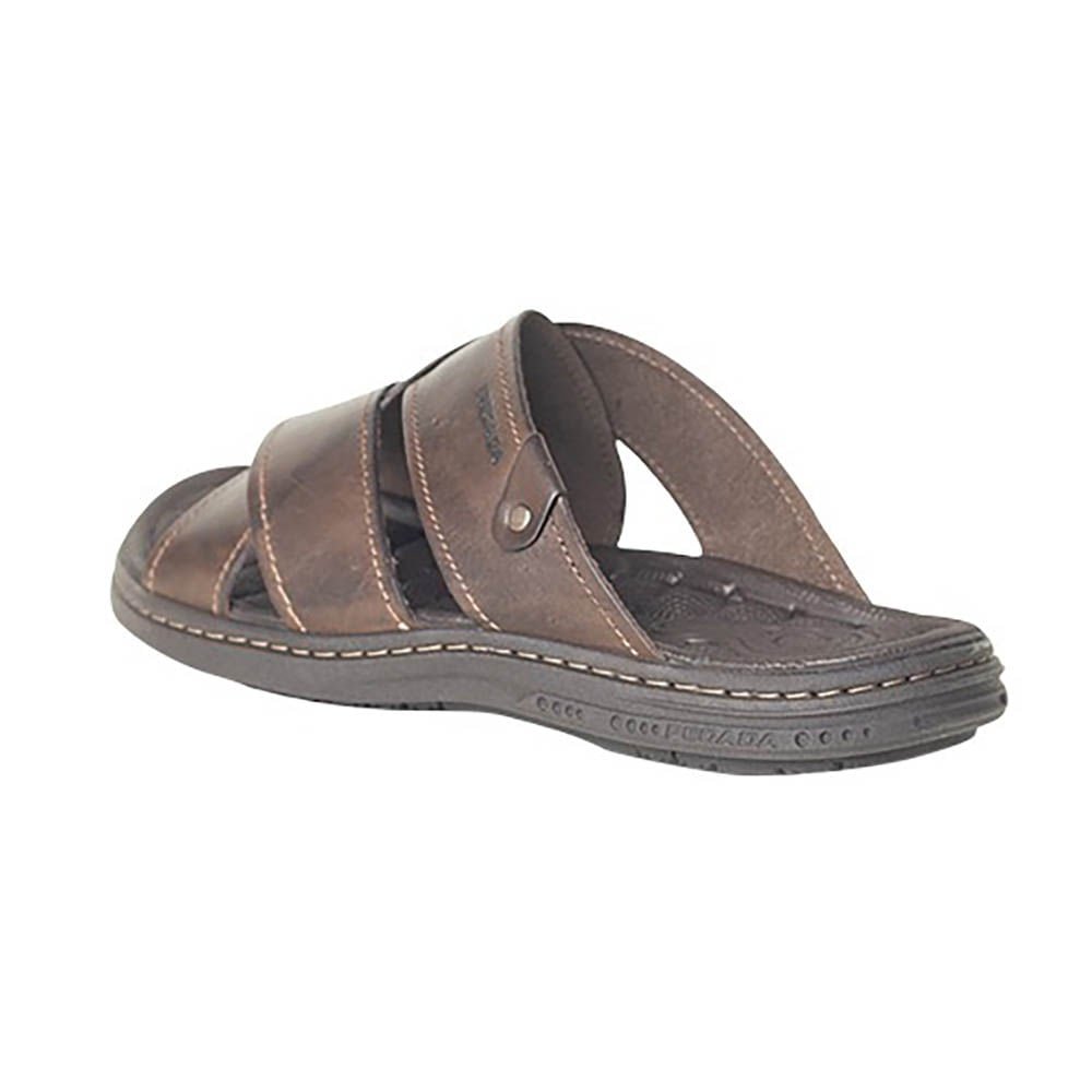 Chinelo Masculino Gaspea/Slide Pegada 131285 Marrom 4