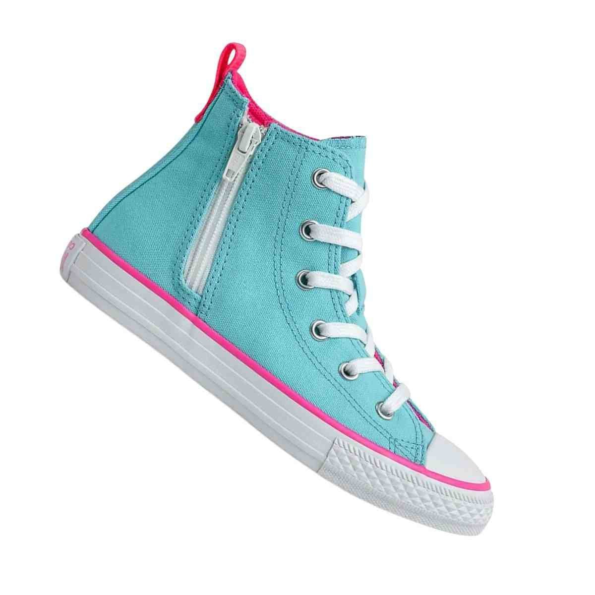 Tênis Infantil Casual Converse Chuck Taylor All Star Azul Azul 7