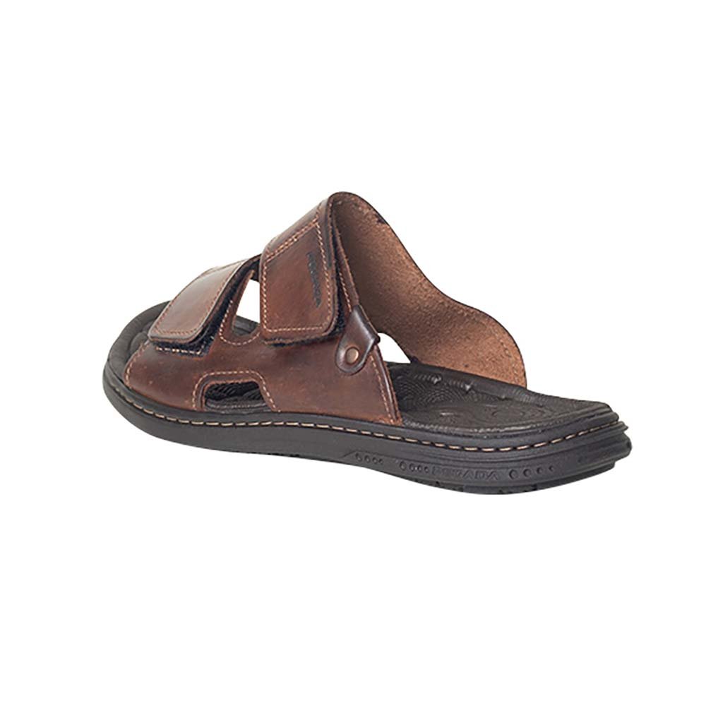 Chinelo Masculino Gaspea/Slide Pegada 131283 Marrom 4