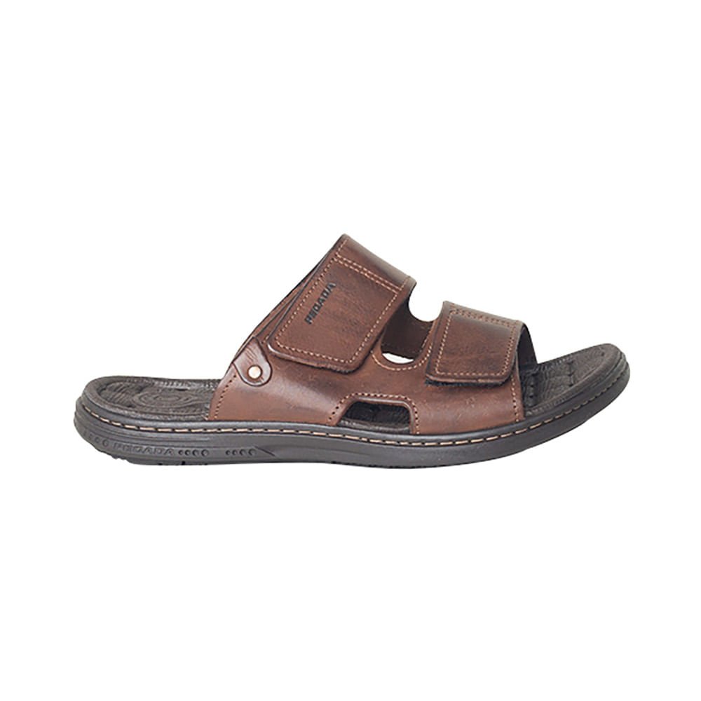 Chinelo Masculino Gaspea/Slide Pegada 131283 Marrom 5