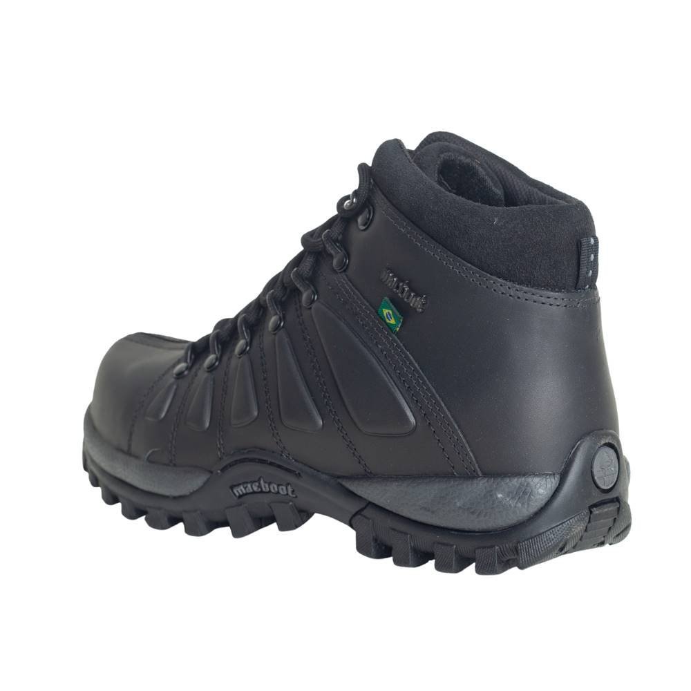 Coturno Adventure Masculino Mac Boot Uirapuru Preto Preto 4