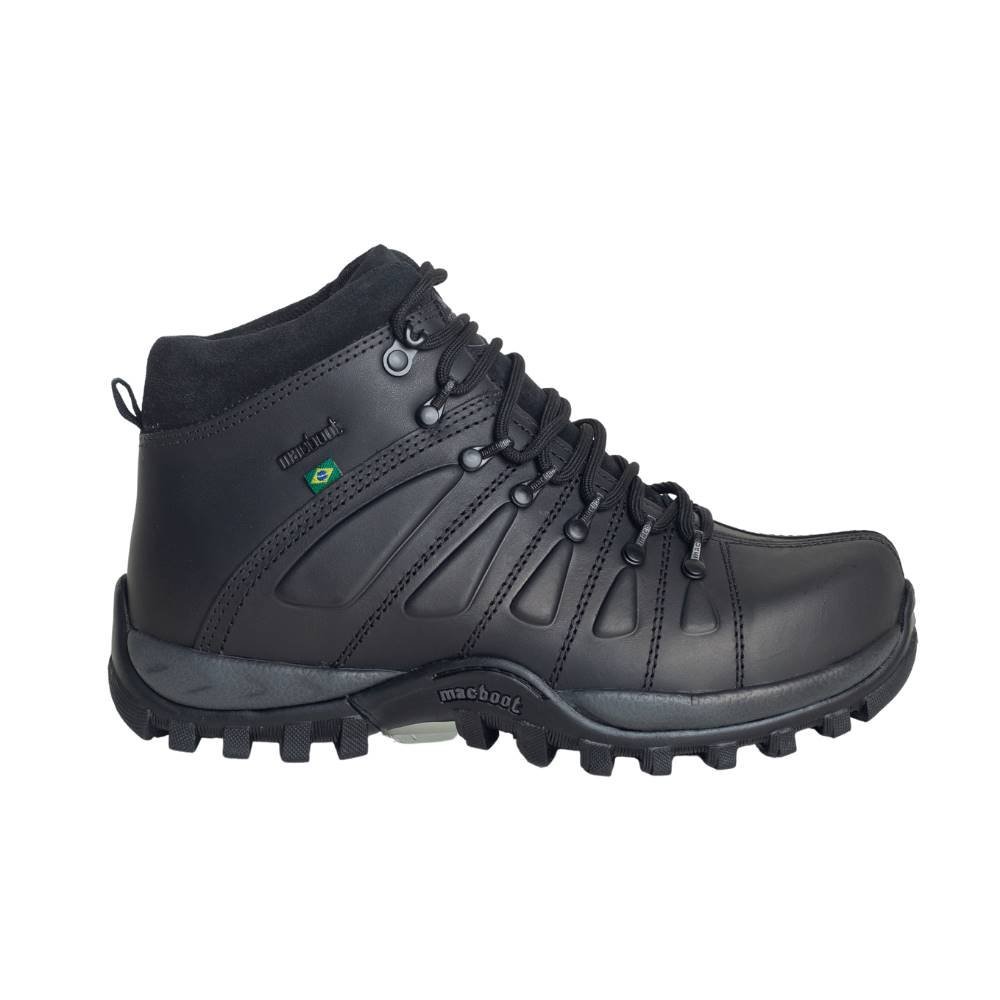 Coturno Adventure Masculino Mac Boot Uirapuru Preto Preto 5