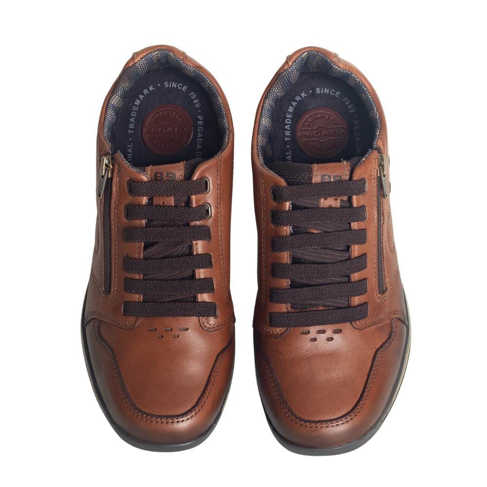 Sapatênis Pegada Pinhão 5050 Marrom 8