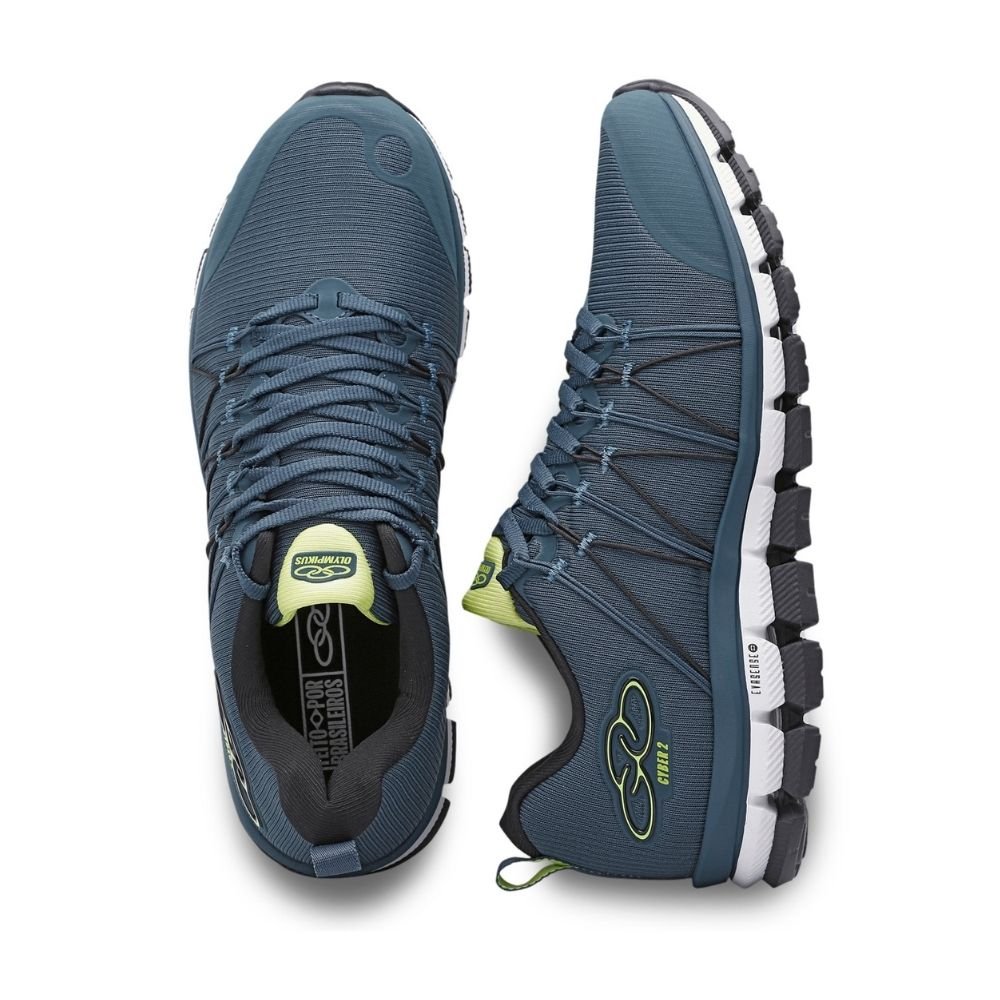Tênis Olympikus Cyber 2 Masculino Azul 17