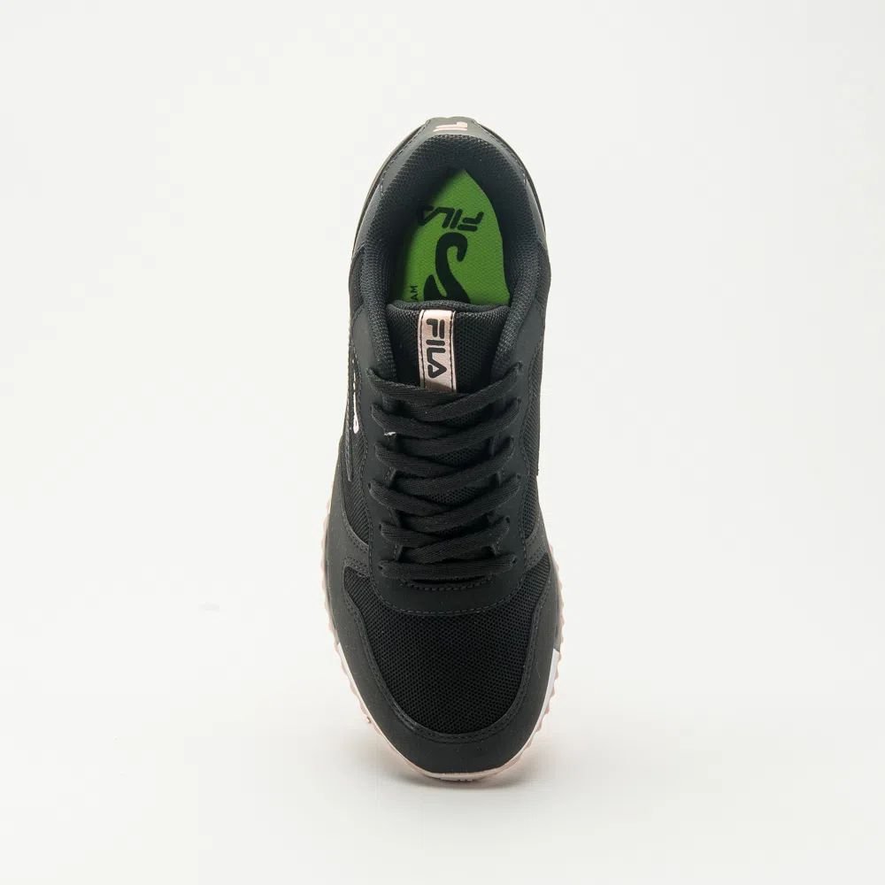 Tênis Feminino Casual Euro Jogger Sport Fila 51u335x Preto 2