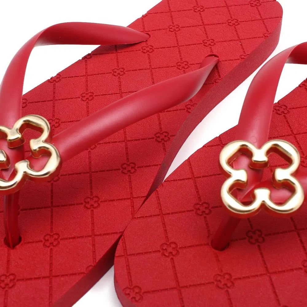 Chinelo Fem Dedo Capodarte 4015042 Vermelho 3