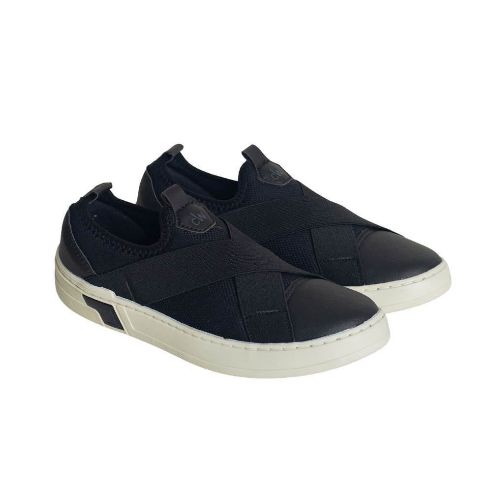 Sapatênis Masculino Confort Way 8018 Preto 1