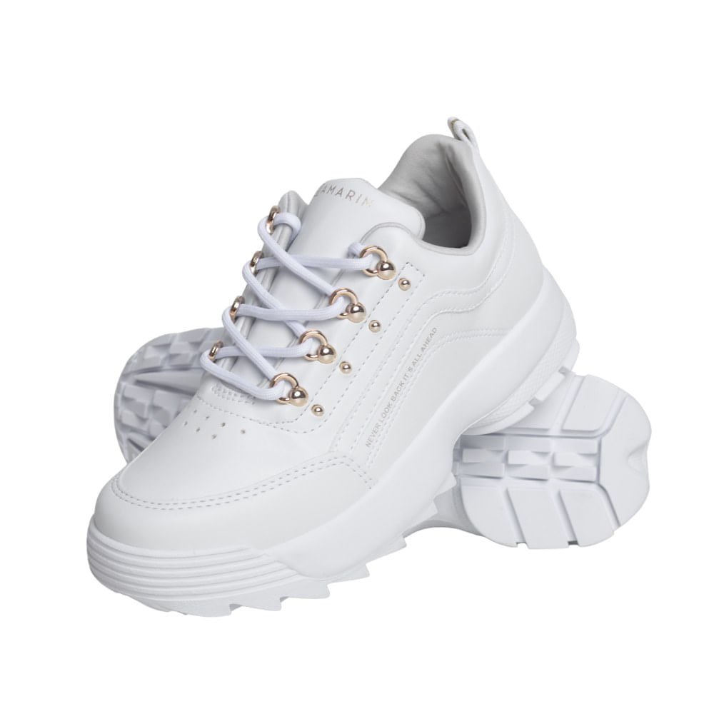 Tenis Moda Fem Ramarim 22-75101 Branco 3