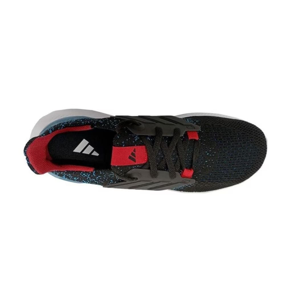 Tênis Running Masculino Acelera Adidas Preto E Vermelho Preto 2