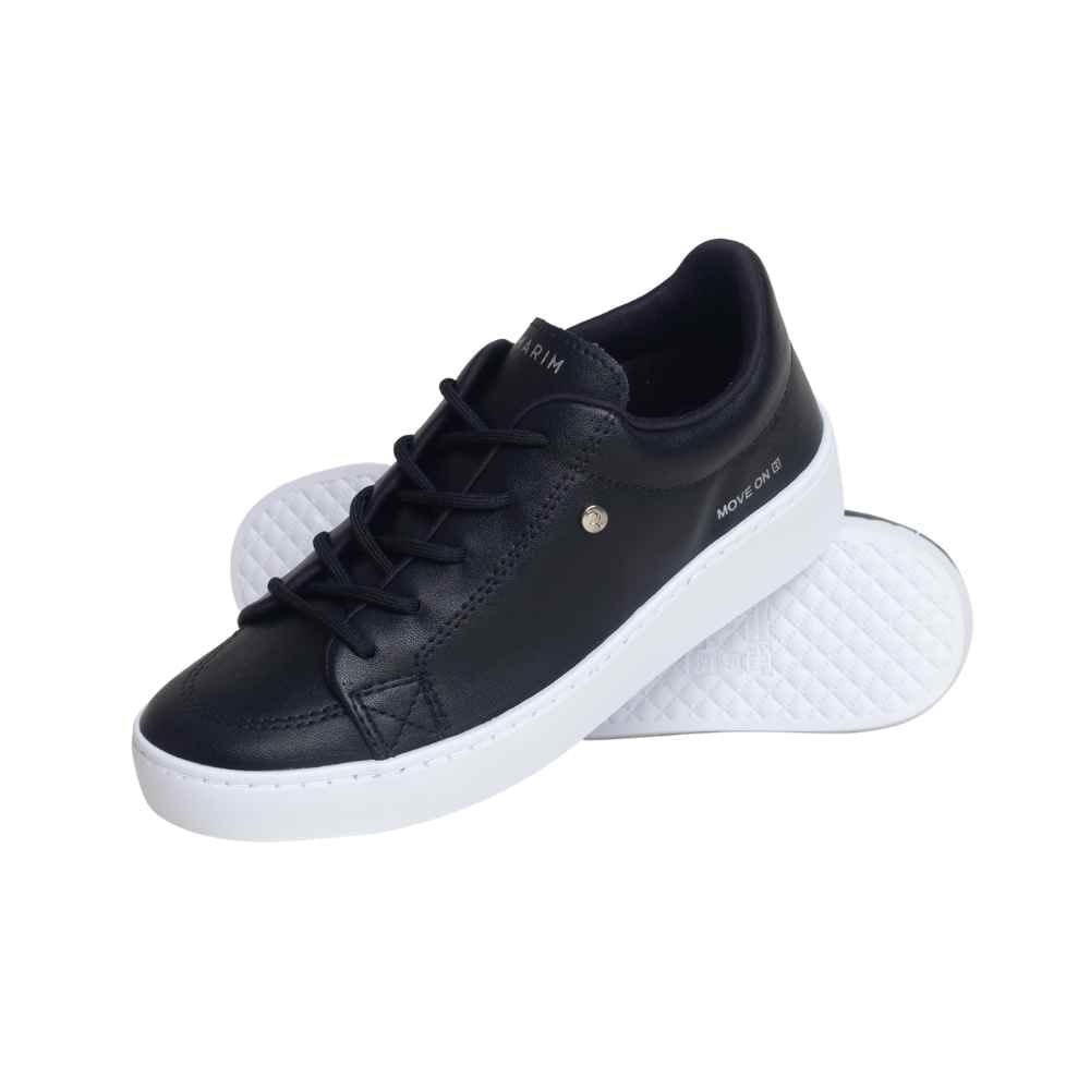 Tênis Moda Casual Feminino Ramarim 22-77122 Preto 8