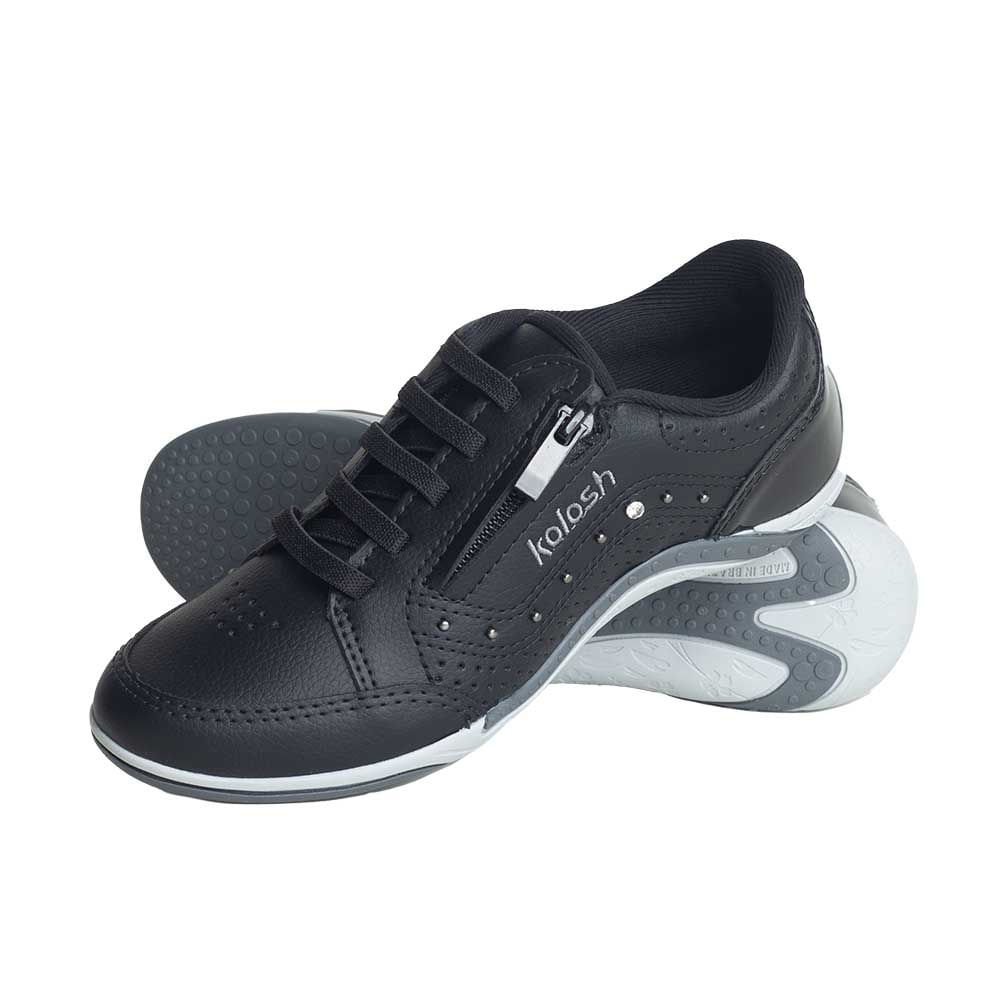 Tênis Moda Feminino Adulto Kolosh Preto Preto 3