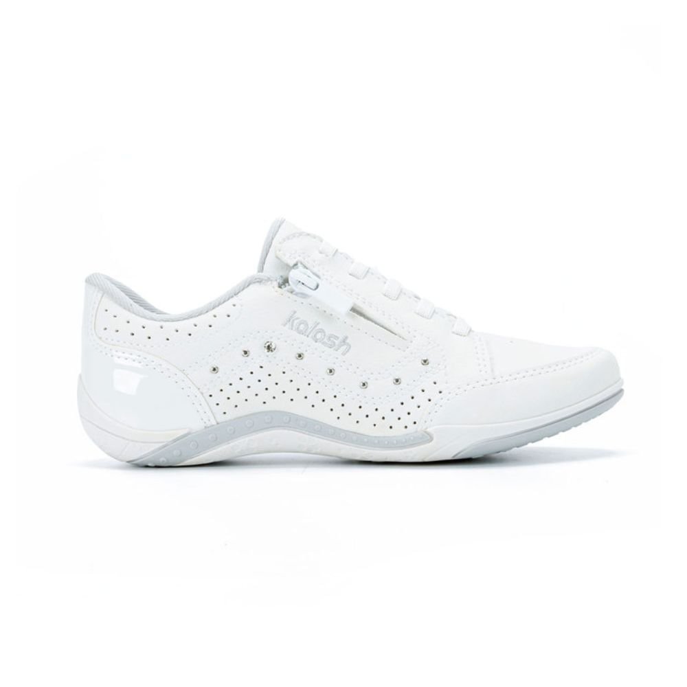 Tênis Moda Feminino Kolosh Branco Branco 4