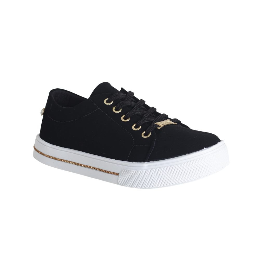 Tênis Moda Casual Feminino Sophia Almeida 633mc Preto 2