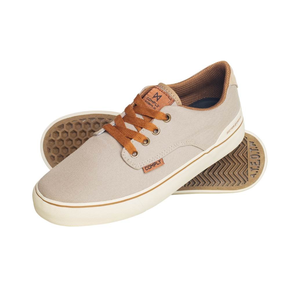 Tênis Street Masculino Comply Co64038 Bege 3