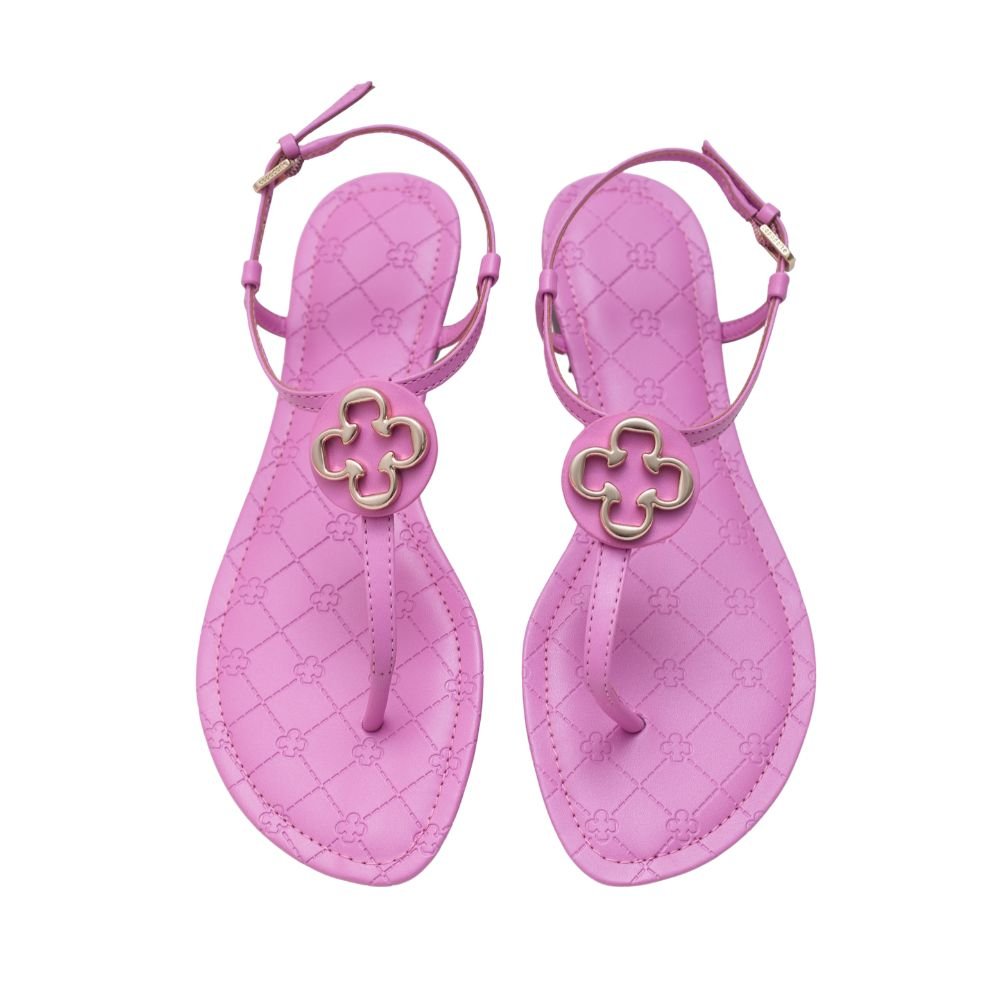 Sandália Feminino Rasteira Capodarte 4015672 Rosa 2