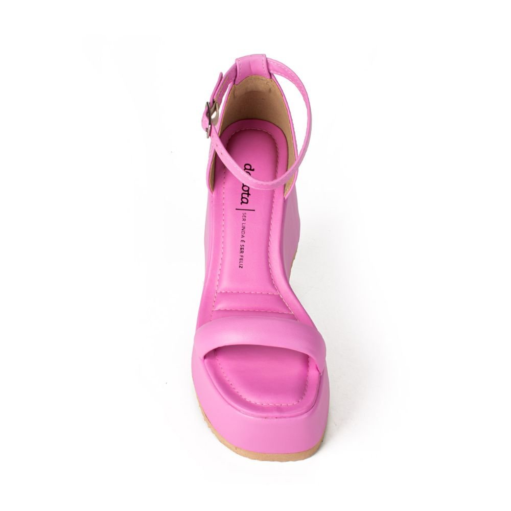 Sandália Feminino Anabela Dakota Y0281 Rosa 2