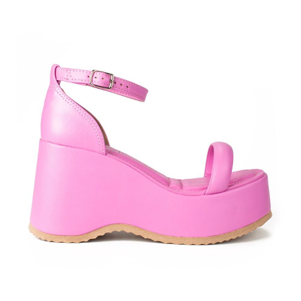 Sandália Feminino Anabela Dakota Y0281 Rosa 6