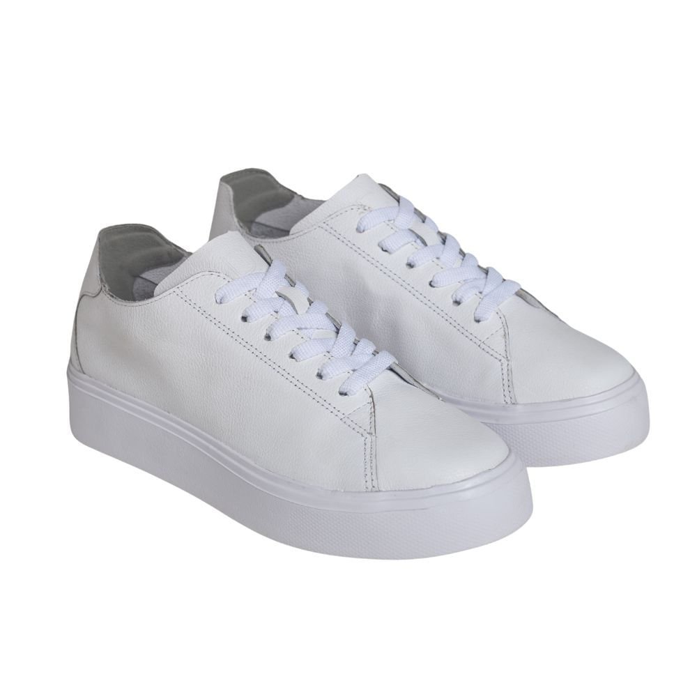 Tênis Moda Feminina Dayane Magalhães Branco Branco 2
