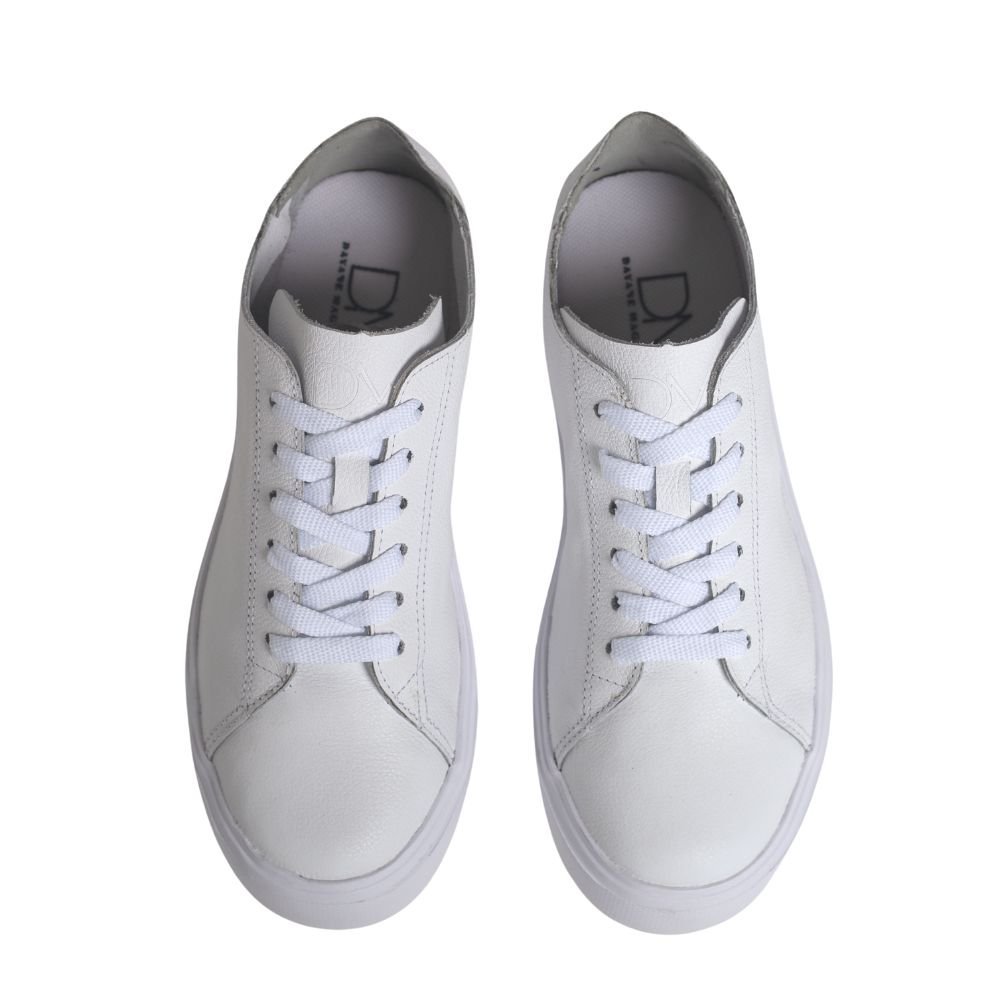 Tênis Moda Feminina Dayane Magalhães Branco Branco 3
