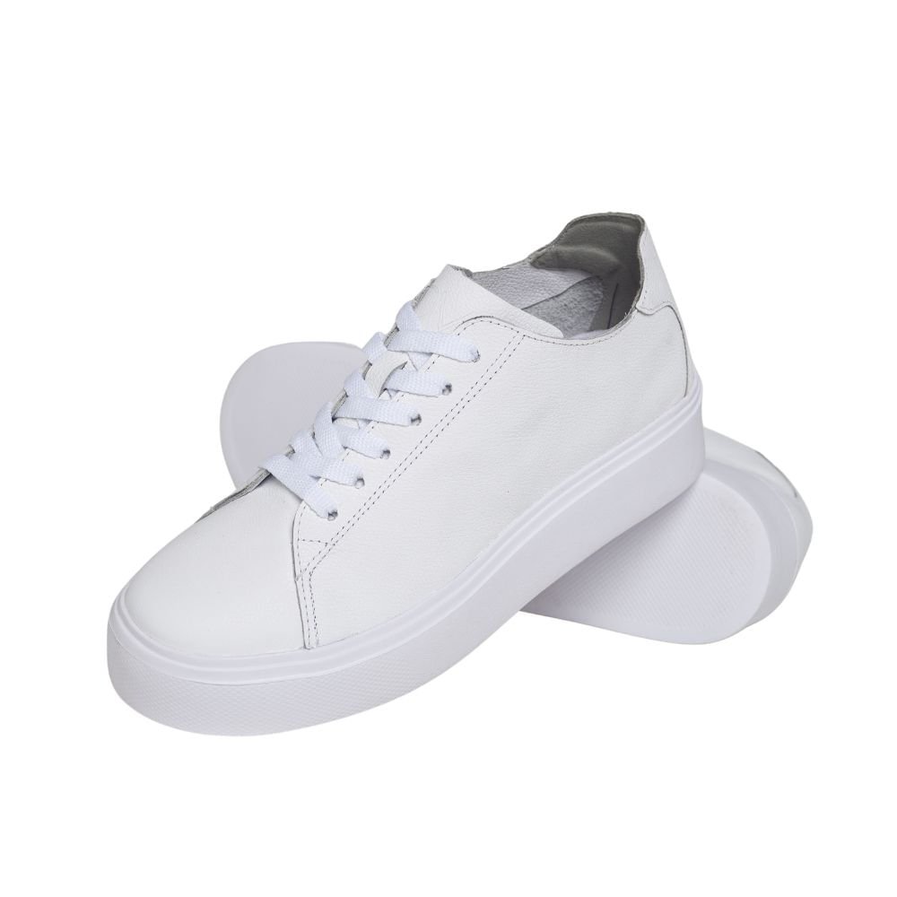 Tênis Moda Feminina Dayane Magalhães Branco Branco