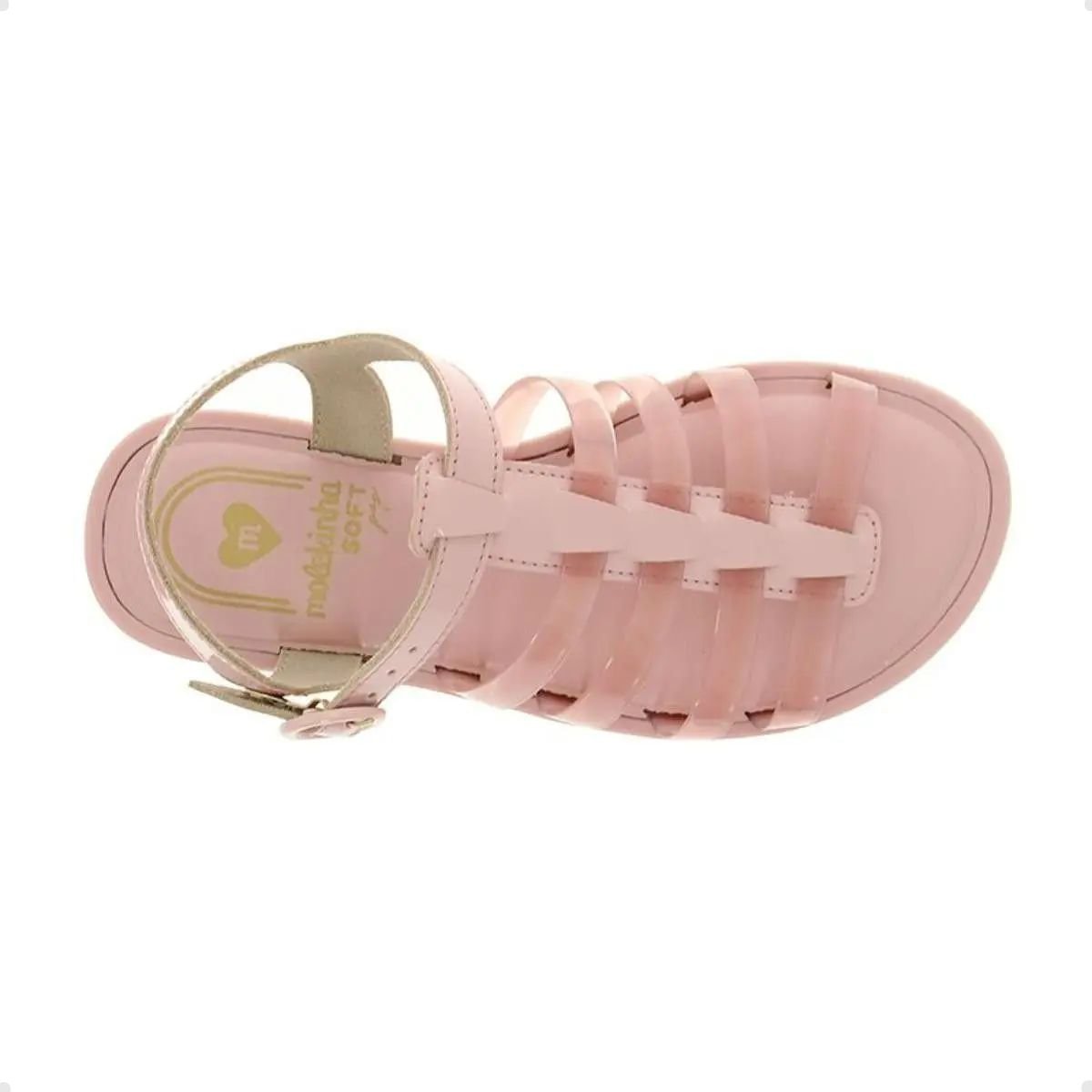 Sandalia Inf Rasteira Molekinha 2323.117 Rosa 4