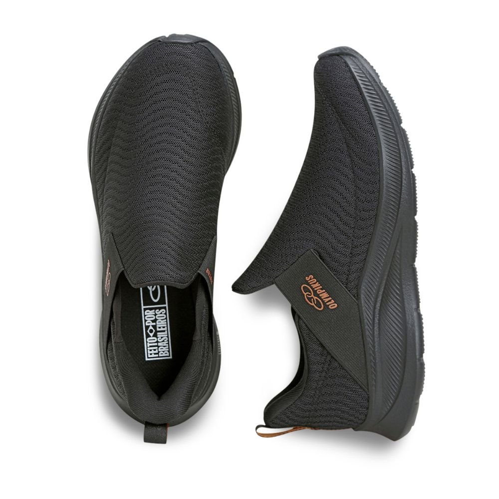 Tênis Running Infantil Flutua Kids Olympikus Preto Preto 3