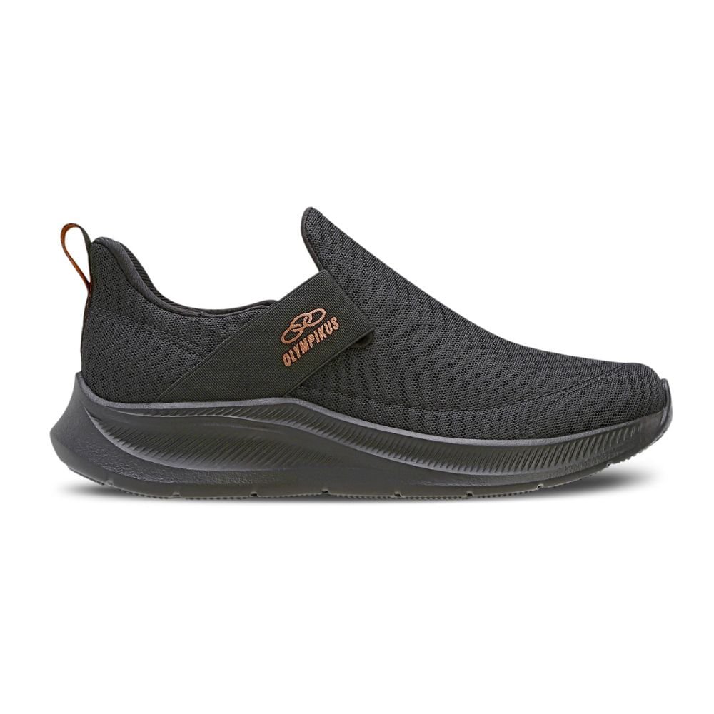 Tênis Running Infantil Flutua Kids Olympikus Preto Preto 4