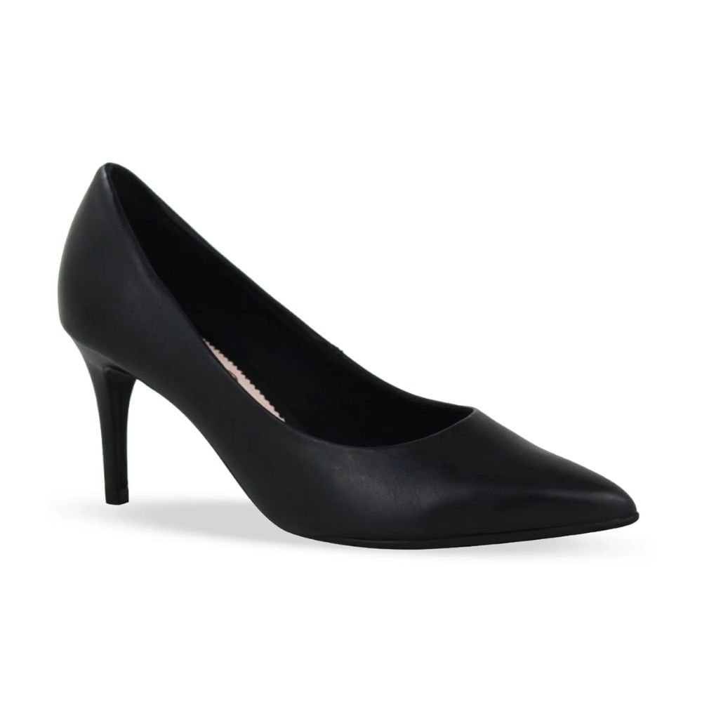 Sapato Feminino Salto Alto Fino Bottero 353701 Preto 1