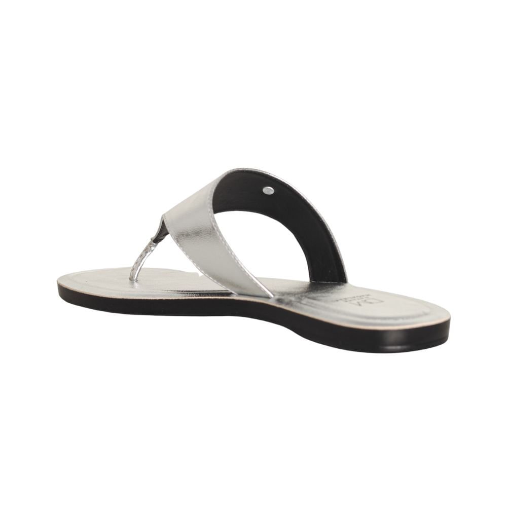 Rasteira Flat Dayane Magalhães Verena Prata Prata 4