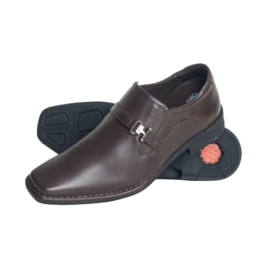 Sapato Masculino Adulto Social Ferracini 5331h Marrom 3
