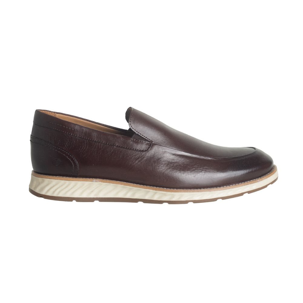 Sapato Social Slip-On Masculino Enzo Ribeiro Café Marrom 4