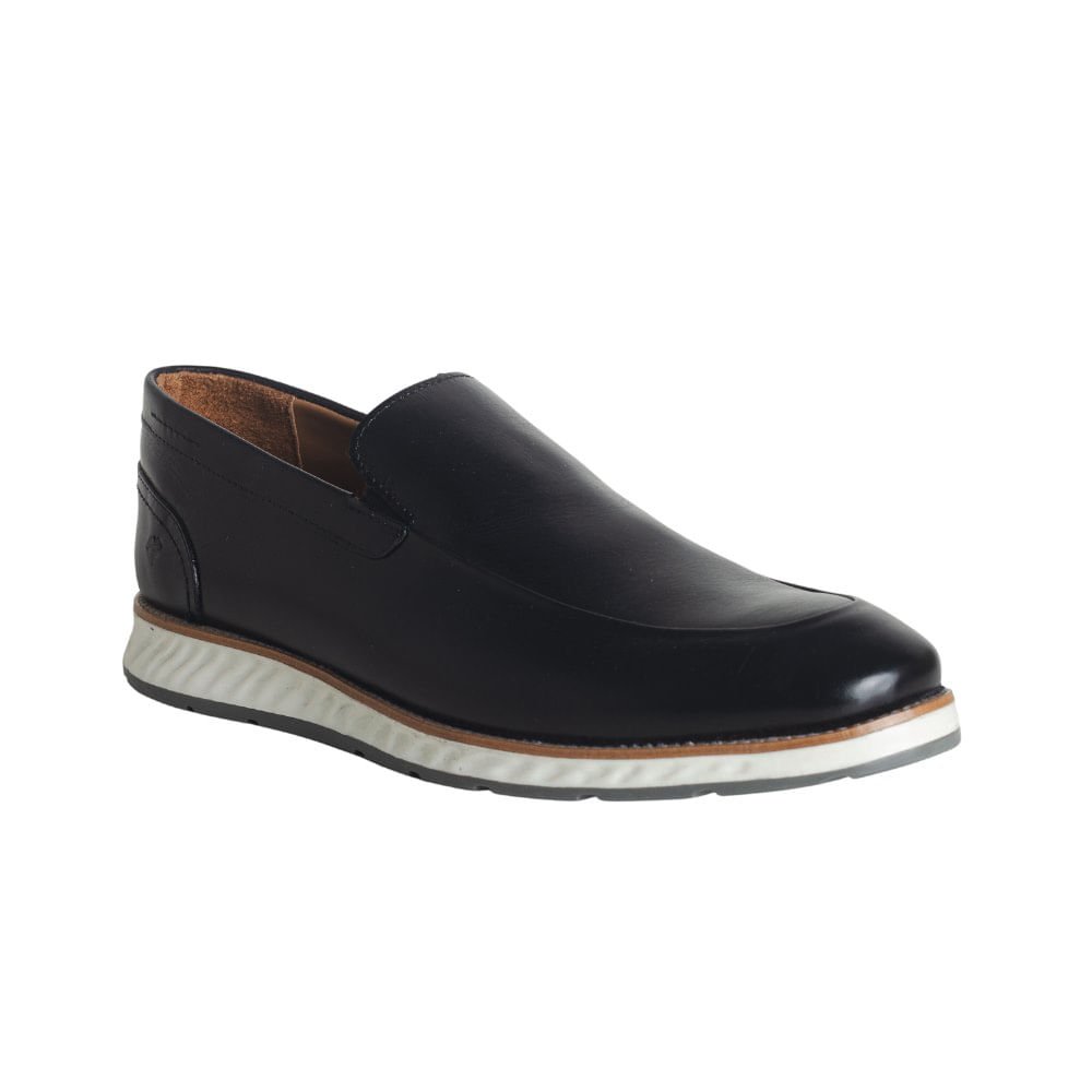 Sapato Social Slip-On Masculino Enzo Ribeiro Preto Preto 5