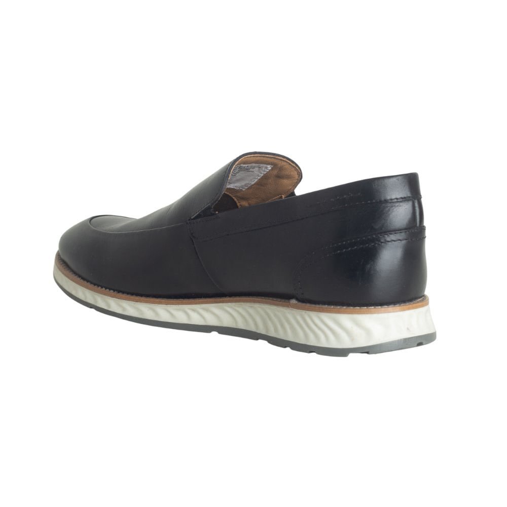 Sapato Social Slip-On Masculino Enzo Ribeiro Preto Preto 7