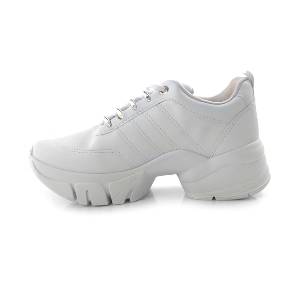Tênis Moda Feminino Ramarim Strass Branco