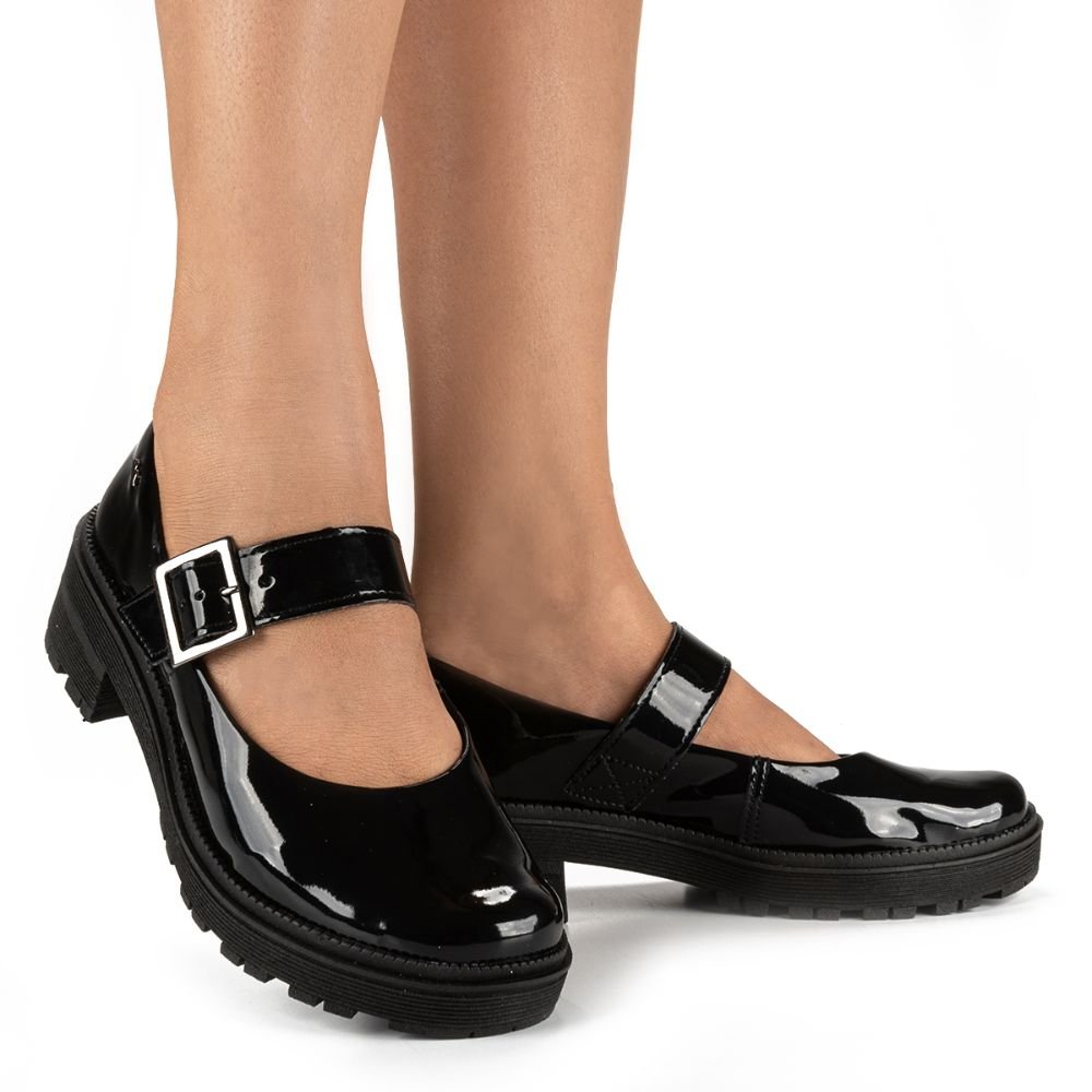 Sapato Feminino Salto Médio Dakota G6051-0005 Preto 1