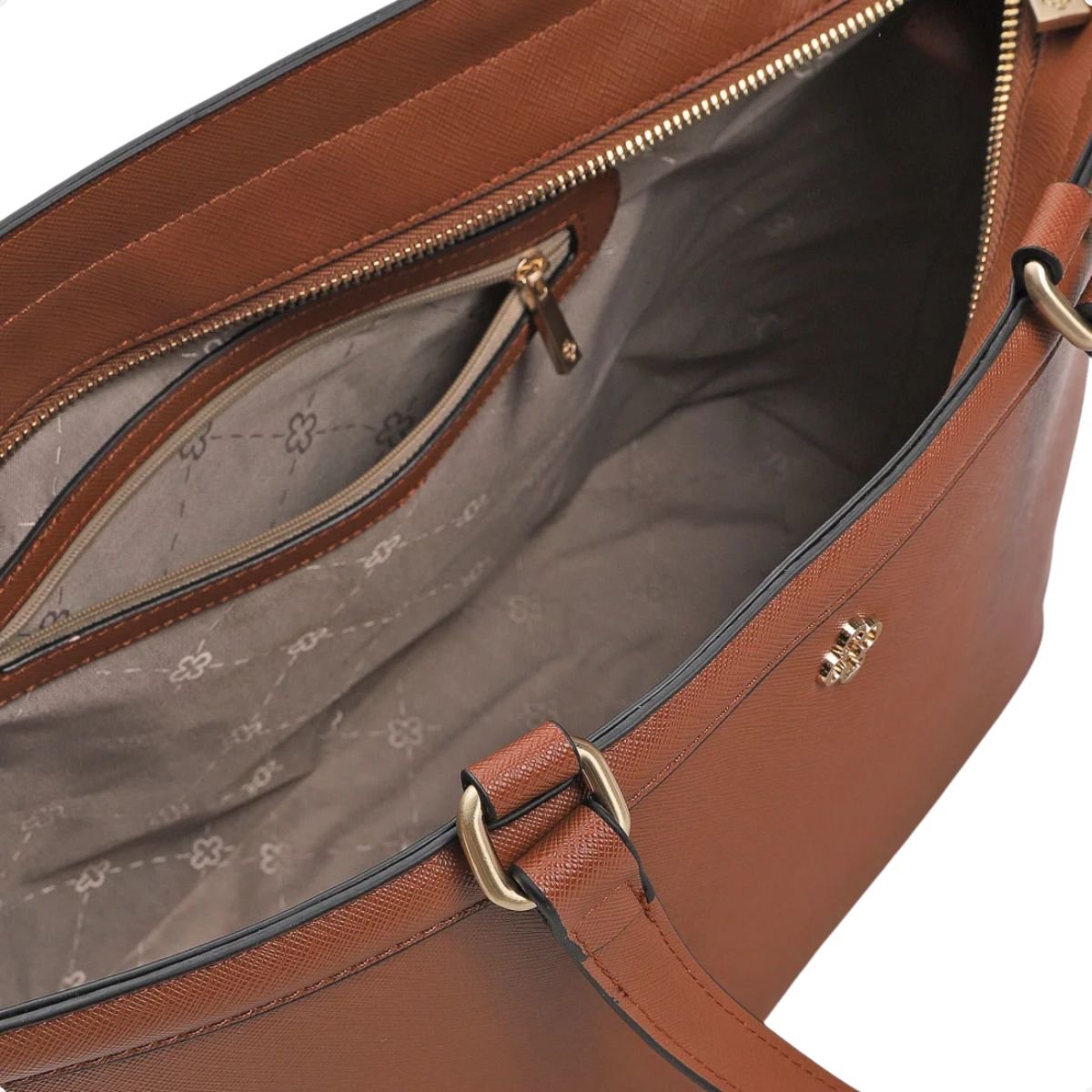 Bolsa Sacola Capodarte Shopper Marrom 5