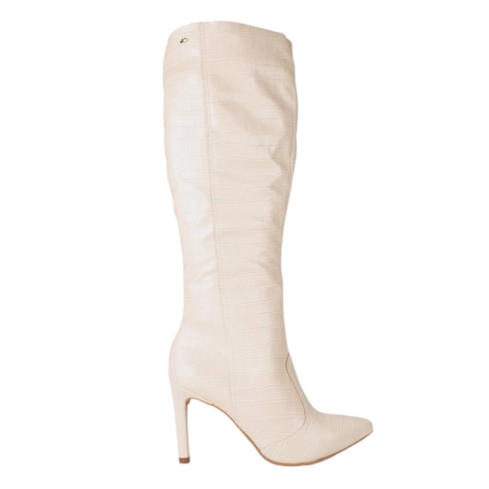 Bota Feminino Cano Alto Dakota G5262 Bege