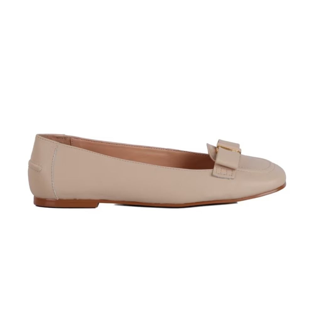 Sapatilha Feminino Bico Quadrado Luiza Barcelos 1306001 Bege 4