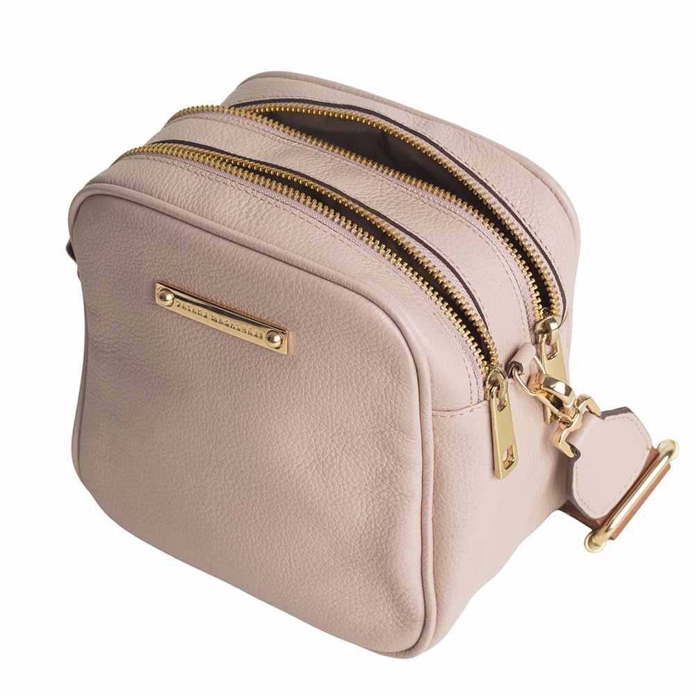 Bolsa Feminina Transversal Dayane Magalhães Nude Bege 1