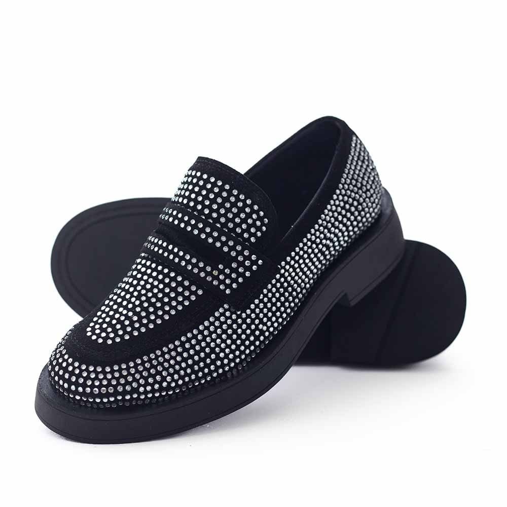 Mocassim Dayane Magalhães Feminino Preto 2